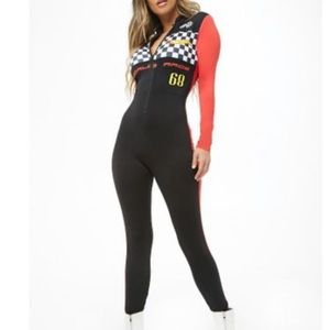 Black Hot Wheels Racing Jumpsuit